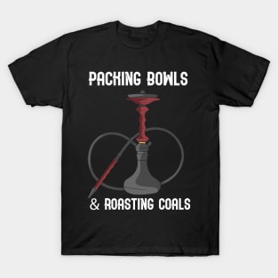 HOOKAH / SHISHA: Packing Bowls T-Shirt